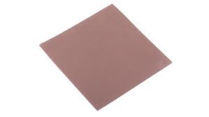 Wärmeleitpads Rot Vierkant 6W/mK 280mW/°C 150x150x1.5mm