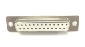 D-Sub Connector, Socket, DB-25, Soldering, Pack of 5 pieces
