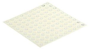 Rubber Feet, Cylindrical, 3.5mm, Clear