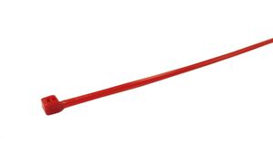 Cable Tie 385 x 4.8mm, Polyamide 6.6, Red, Pack of 100 pieces