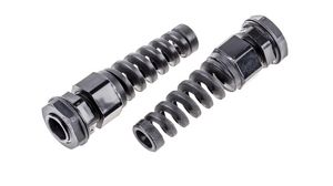 Cable Gland, 4 ... 8mm, PG9, Polyamide 6.6, Black