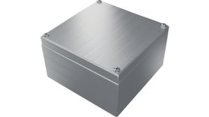 Metallinnkapsling inoBOX 150x150x90mm Rustfrit stål Metallisk IP66