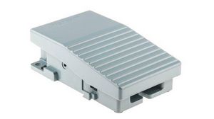 Industrial Duty Momentary On-Off Foot Switch - Metal Case Material, 1NC, 1NO, 3 A @ 240 V ac Contact