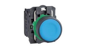 Pushbutton Switch Momentary Function 1NO Panel Mount Blue