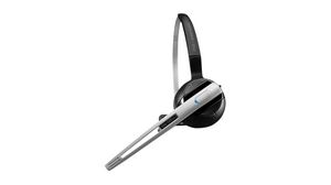 Headset, IMPACT DW, Mono, On-Ear, 6.8kHz, Wireless / DECT, Schwarz/silber