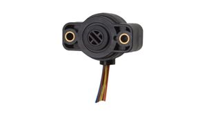 Single-turn Absolute Hall Effect Sensor 0.006 Flange Mount Cable Connector IP67 / IP69K