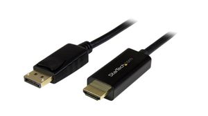 Câble vidéo, Mâle DisplayPort - Fiche HDMI, 3840 x 2160, 1m