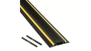 Cable Floor Cover Polyamide Black / Yellow 1.8m