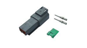 Connector Kit, Plug / Socket, 2 Contacts