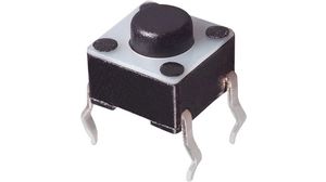 Interrupteur pour circuit imprimé, 1NO, 1.57N, 7.8 x 5.99mm, FSM