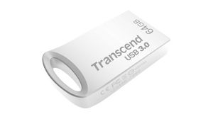 USB Stick, JetFlash, 64GB, USB 3.0, Silver