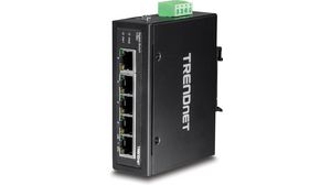 Ethernet-switch, RJ45-porte 5, 1Gbps, Ikke-styret