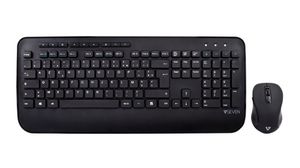 Keyboard and Mouse, 1600dpi, CKW300, FR France, AZERTY, Wireless