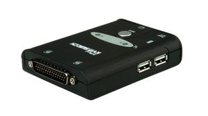 2-portos KVM-kapcsoló, HDMI, USB-A