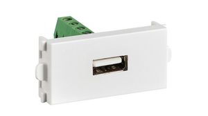 Adapter, USB-A 2.0 Socket - Terminal Block