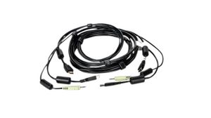 KVM Cable, 1x USB-A Plug / 1x HDMI Plug / 3.5 mm Stereo Plug - 1x USB-B Plug / 1x HDMI Plug / 1x 3.5 mm Stereo Plug, 3m