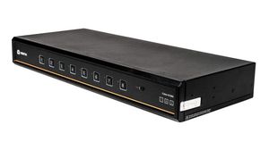 8-Port KVM Switch, DisplayPort / HDMI Combo Socket, USB-A/USB-B