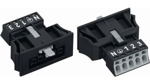 Socket Snap-in Version, 0.25 ... 1.5mm?, 400V, 5 Poles