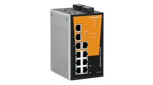 Ethernet Switch, RJ45 Ports 10, 1Gbps, Managed