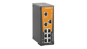 Ethernet Switch, RJ45 Ports 8, 100Mbps, Managed