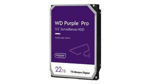 HDD, WD Purple Pro, 3.5", 22TB, SATA III