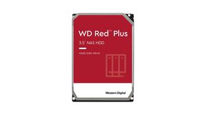 HDD, WD Red Plus, 3.5", 6TB, SATA III