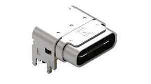 USB Connector, Socket, USB-C 3.1, Straight, Positions - 24