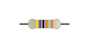 Yageo 4.7kOhm Metal Film Fixed Resistor 0.4W ±1% MF0204FTE52-4K7