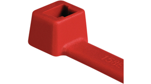 Cable Tie 150 x 3.5mm, Polyamide 6.6, 135N, Red, Pack of 100 pieces