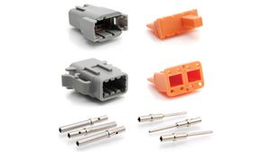 Kit, Plug / Receptacle / Socket / Pin, 8 Contacts