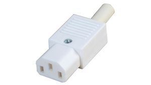 IEC Connector, Outlet, C13, 10A, Straight