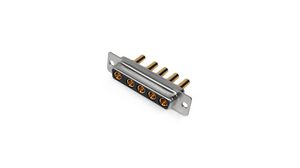 D-Sub Connector, Straight, Socket, 5W5, Signal Contacts - 0, Special Contacts - 5