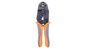 Ratchet Crimping Pliers for Coax Cables, RG58 / RG59 / RG62 / RG6, 1.73 ... 8.1mm, 215mm