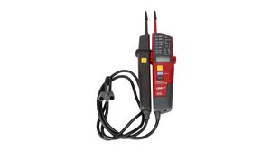 Voltage and Continuity Tester, IP65, LCD, Visual / Audible