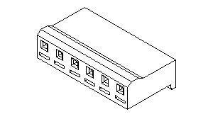 シュウ　0826 Steffen Flat plug 6.3/0.8 red 0.5-1.0mm bag of 100 pcs. - Galaxus