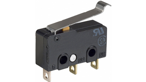Micro Switch SS, 100mA, 100mA, 1CO, 1.47N, Simulated Roller Lever