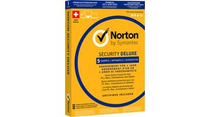 NortonLifeLock Security Deluxe 3.0, 1 Year, Physical, Software, Retail, Multilingual