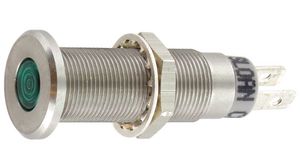 LED-SignalleuchteFaston-Anschlussklemme 2.8 x 0.5 mm Fest Grün DC 28V