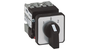 Cam Switch IP65, Poles = 2, Positions = 3, 45°, Panel Mount
