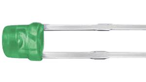 LED 575nm Green-Yellow 3 mm T-1