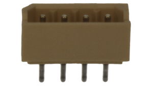 PCB Header, Plug, 3A, 250V, Contacts - 4