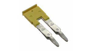 Jumper 2-pin, Yellow, 8.5 x 27.6mm