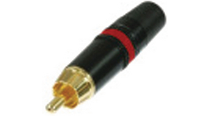 Cinch Cable Plug 6.1 mm, Plug, Straight
