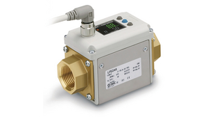 Flow Sensor Water 20L/min 10bar 2% 24V G3/8" Plug, M12 IP65
