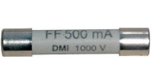 High power fuse, 6.3 x 32 mm, 500mA, 1kV, Super Quick Acting FF