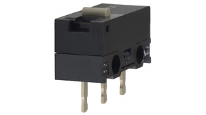 Micro Switch D2F, 3A, 2A, 1CO, 1.47N, Plunger