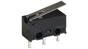 Micro Switch D2F, 3A, 1CO, 1.47N, Hinge Lever
