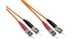 Fibre Optic Cable Assembly 62.5/125 um OM1 Duplex ST - ST 3m