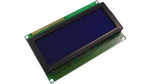 Aakkosnumeerinen LCD-näyttö 6.35 mm 4 x 20