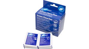 Screen Cleaning Wet / Dry Wipes 110 x 210 mm PU=Pack of 40 pieces